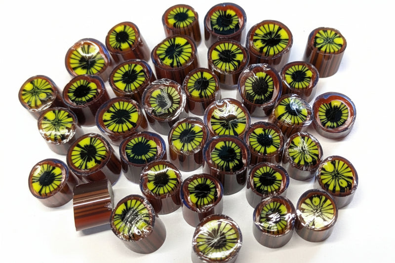 Dragon Eyes Millefiori Maherster Art Glass COE090