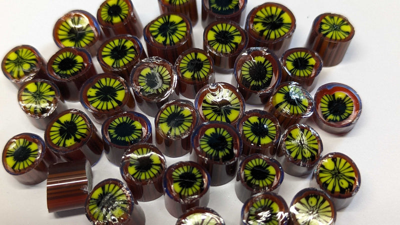 Dragon Eyes Millefiori Maherster Art Glass COE090
