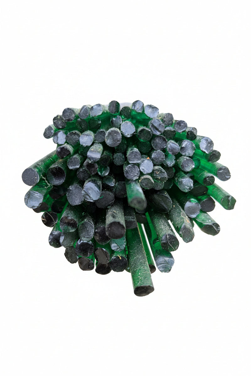 Dark Grass Green Opaque Vetrofond COE104 Rod GV0024