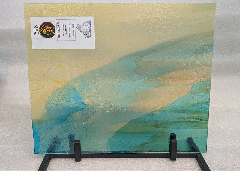 Landscape Reactive Turquoise Parchment Opaque Youghiogheny Sheet Y965264M