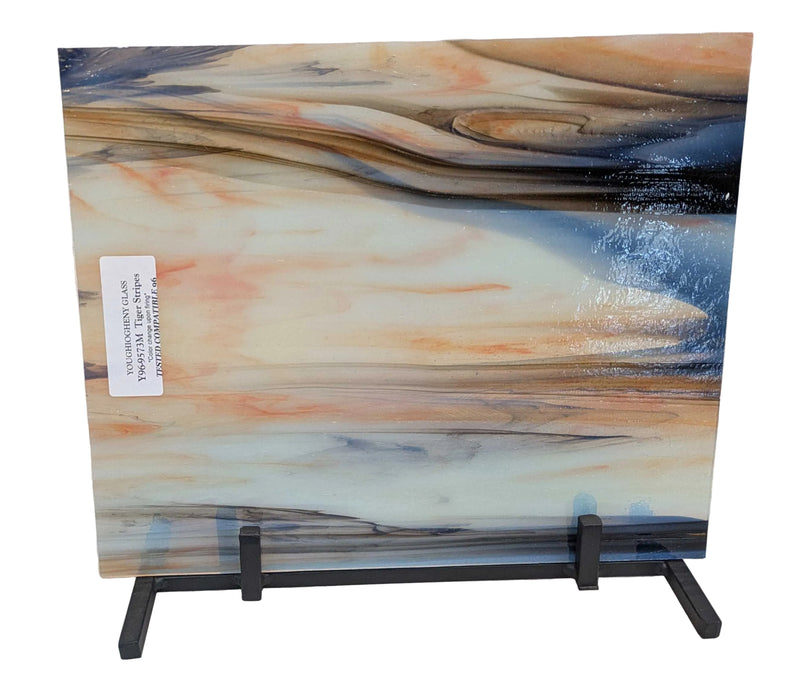 Tiger Stripes, Orange Opaque, Jet Black Youghiogheny Sheet Y969573M