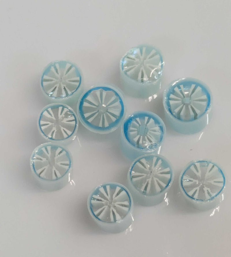 Snowflakes Millefiori Maherster Art Glass COE090