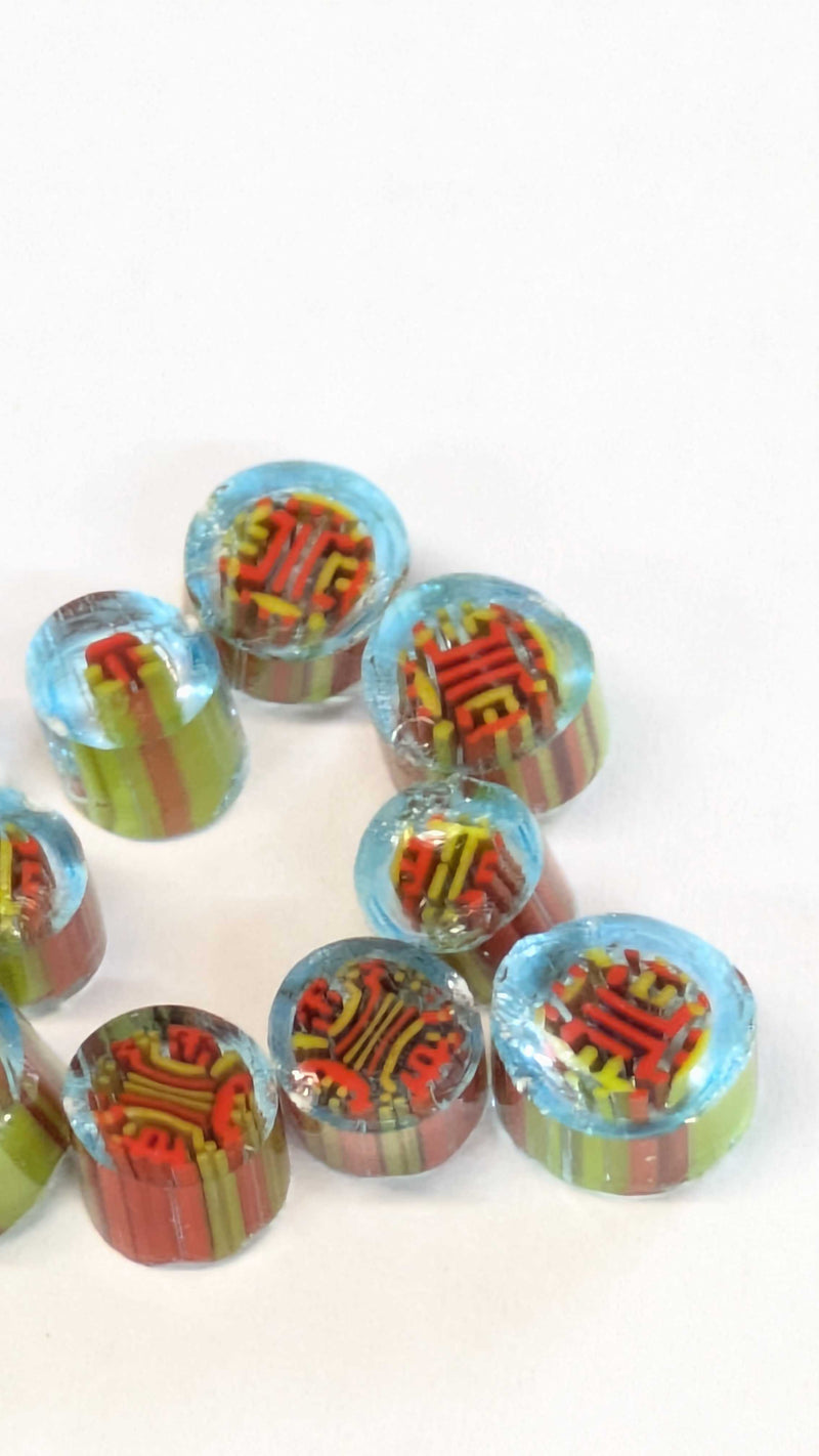 Desert Glyphs Millefiori Maherster Art Glass COE090