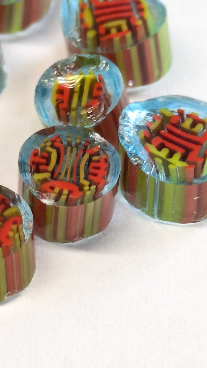 Desert Glyphs Millefiori Maherster Art Glass COE090