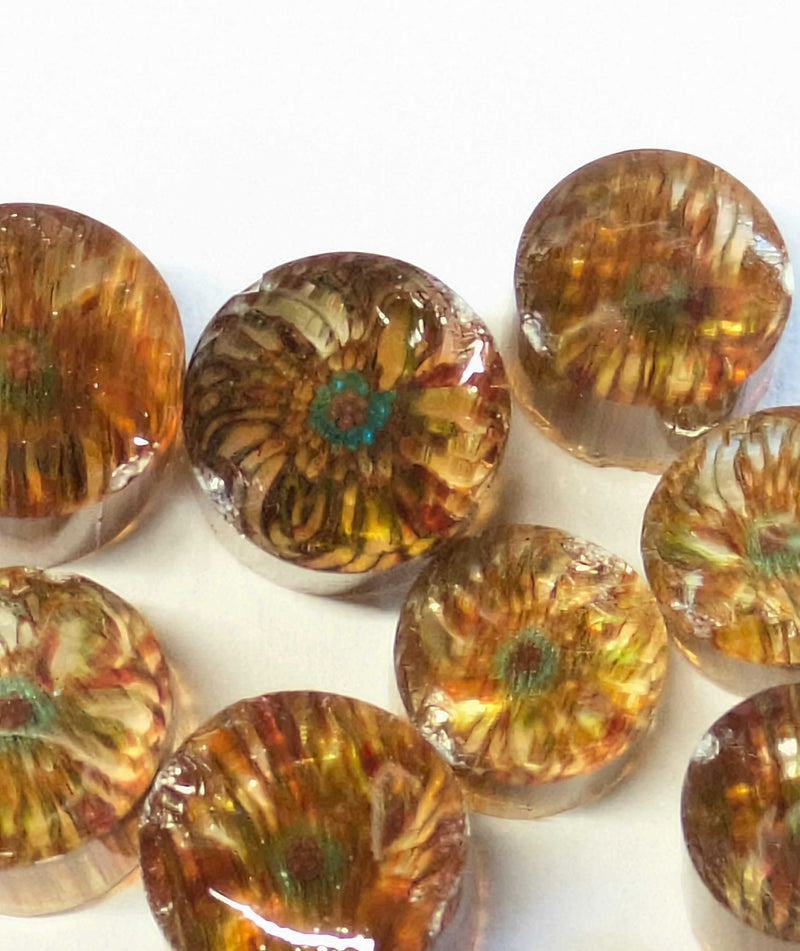 Honey Wattle Millefiori Maherster Art Glass COE090