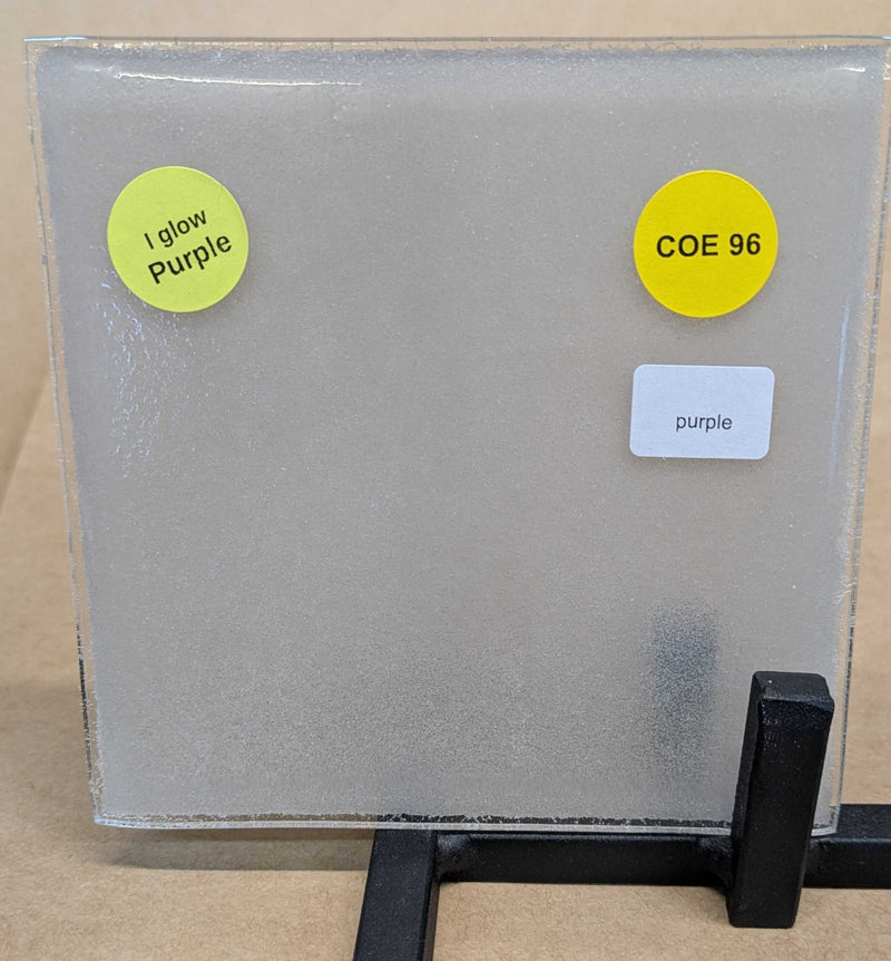 Classic Purple Glow Glass Sheet COE096