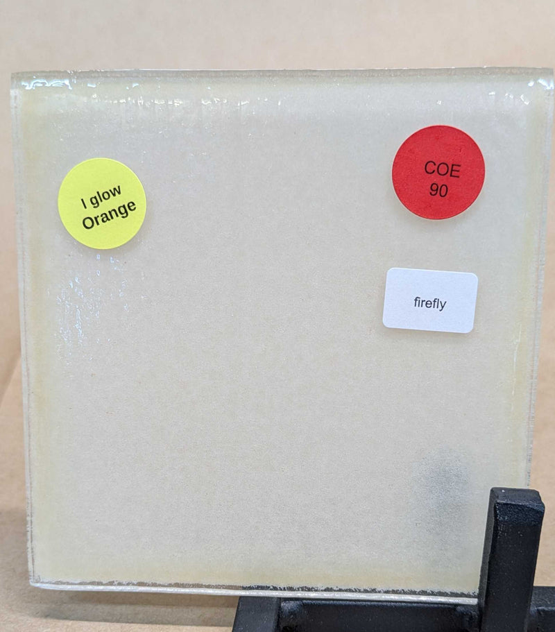 Classic Orange Glow Glass Sheet COE090