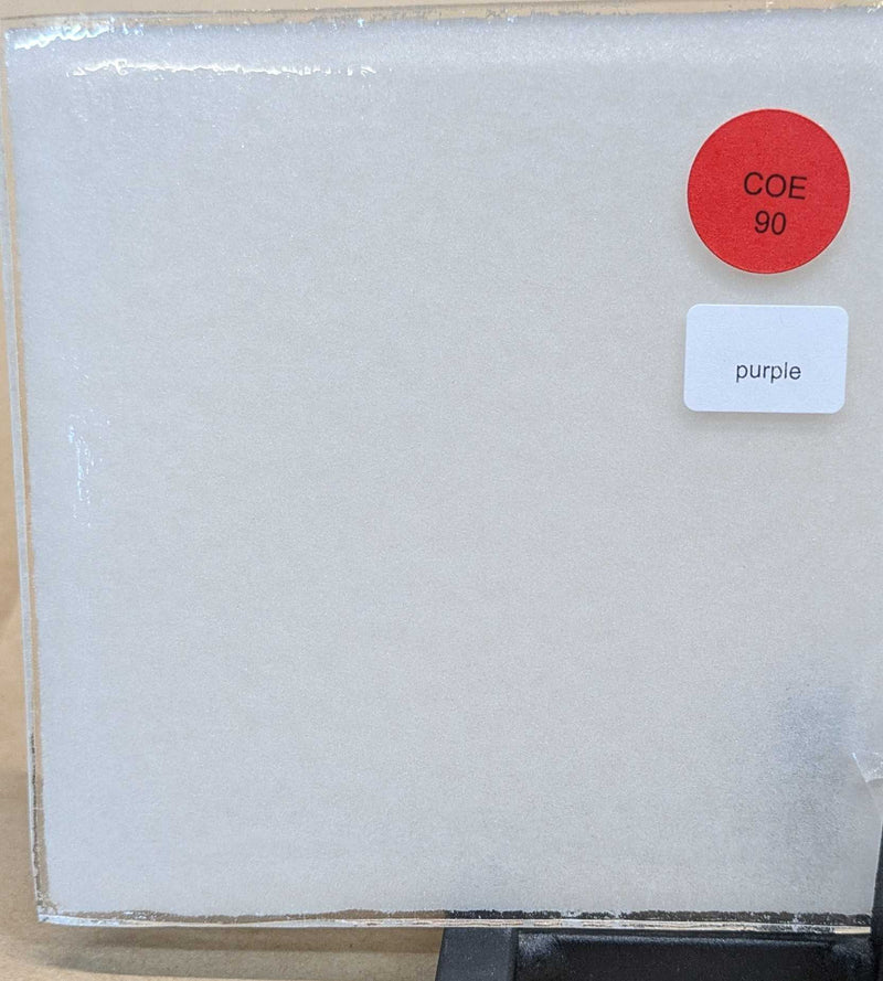 Classic Purple Glow Glass Sheet COE090