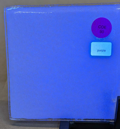 Classic Purple Glow Glass Sheet COE090