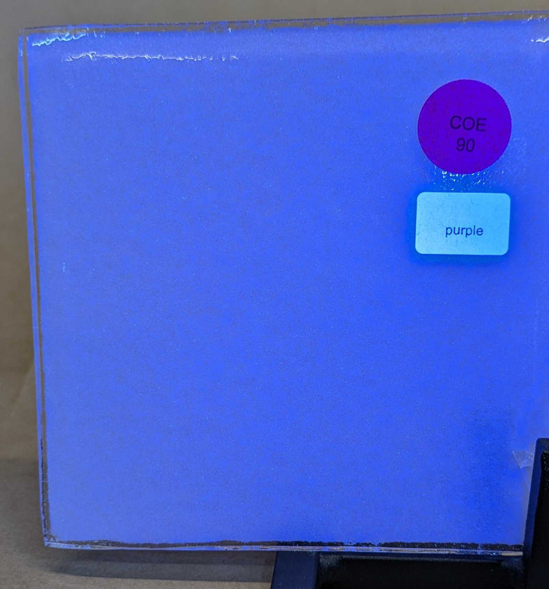 Classic Purple Glow Glass Sheet COE090