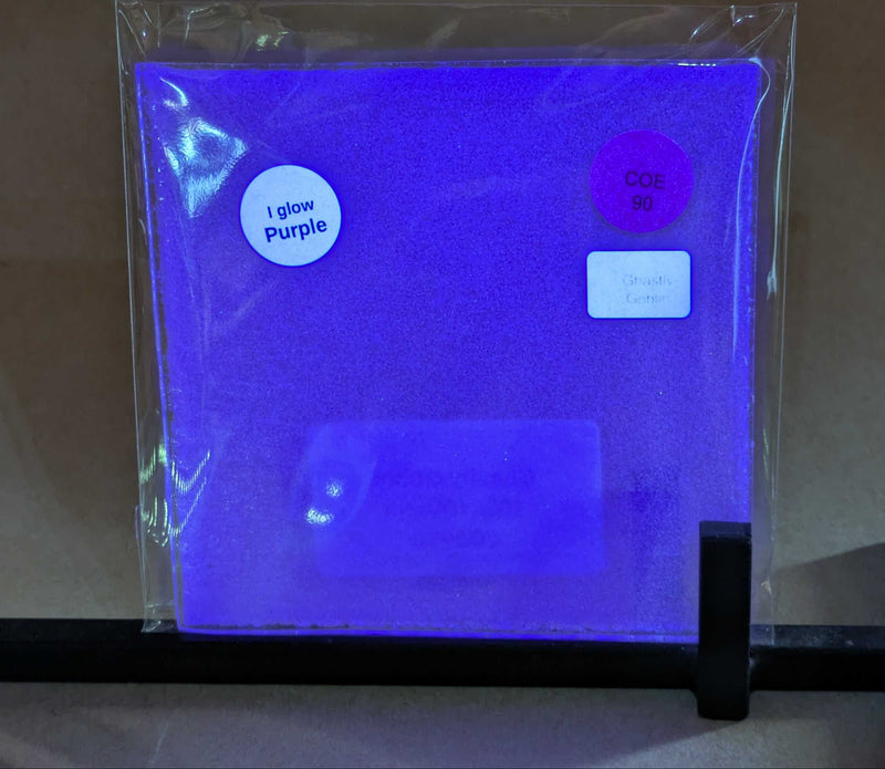 Ghastly Goblin Glow Glass Sheet COE090 Studio Square
