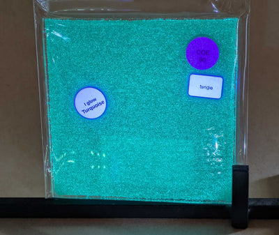Tangie Glow Glass Sheet COE090 Studio Square