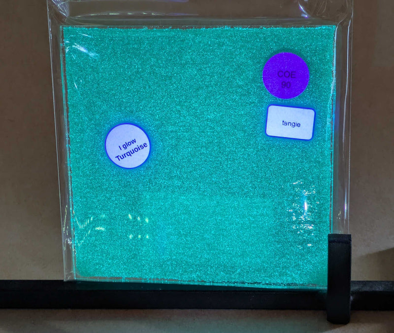 Tangie Glow Glass Sheet COE090 Studio Square