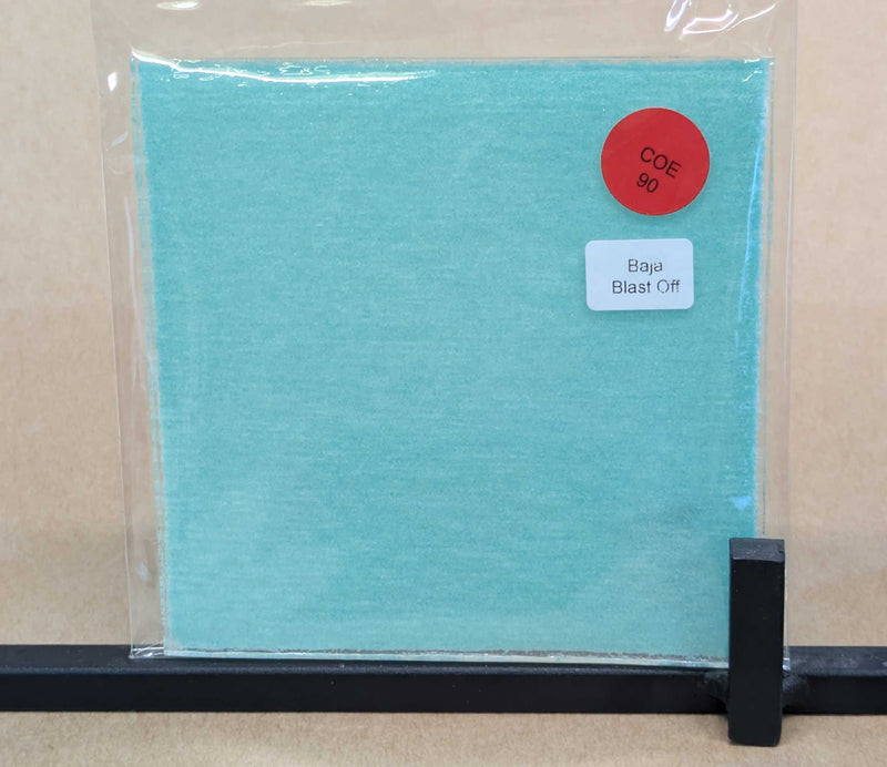 Baja Blast Glow Glass Sheet COE090 Studio Square