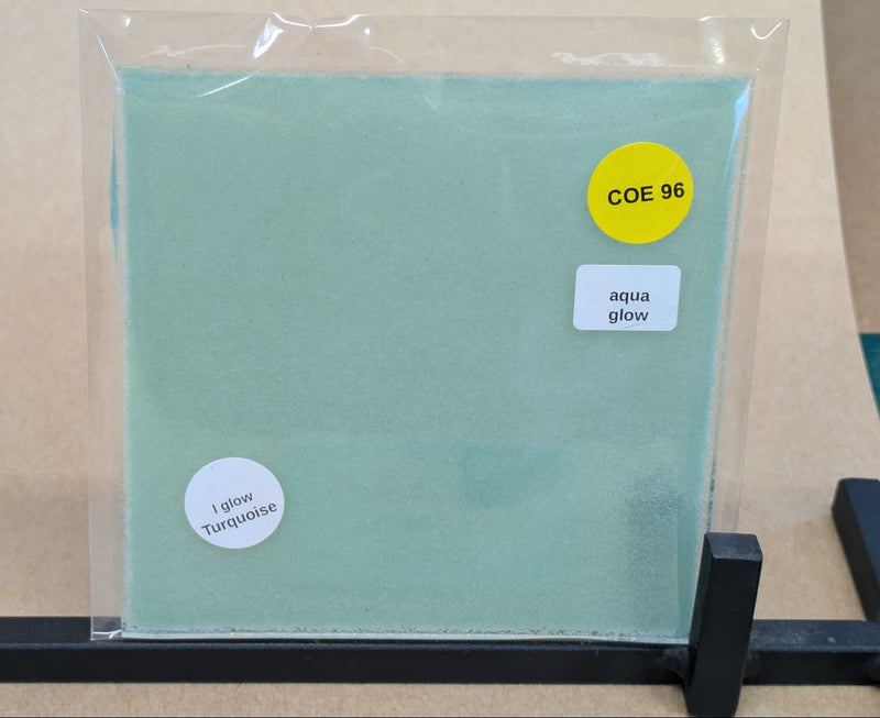 Aqua Glow Glass Sheet COE096 Studio Square
