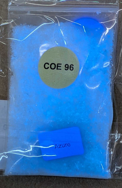 Classic Azure Glow Glass Frit Fine COE096