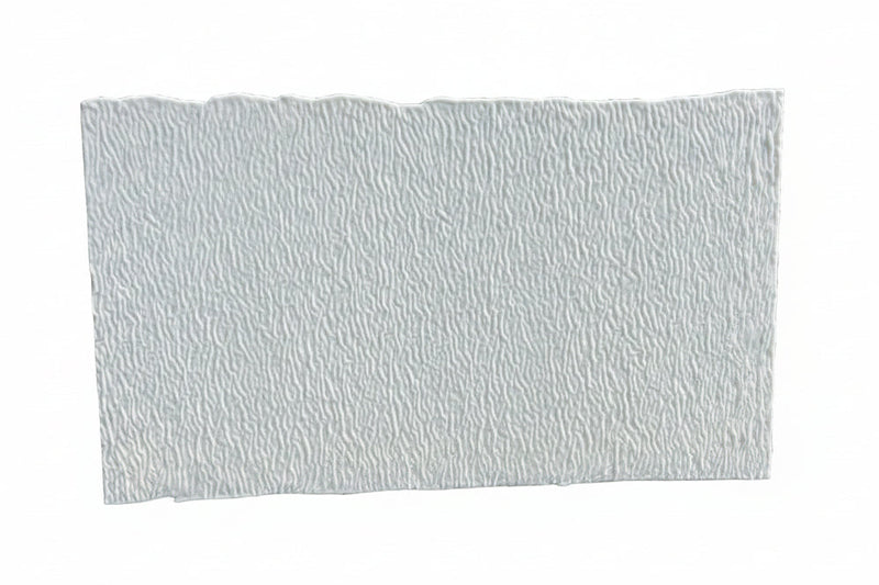 White Opaque Ripple Bullseye 113 3mm Full Sheet