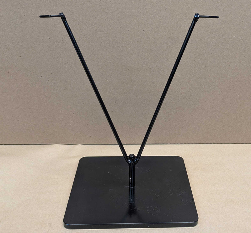 V-shaped Glass Display Stand 24cm