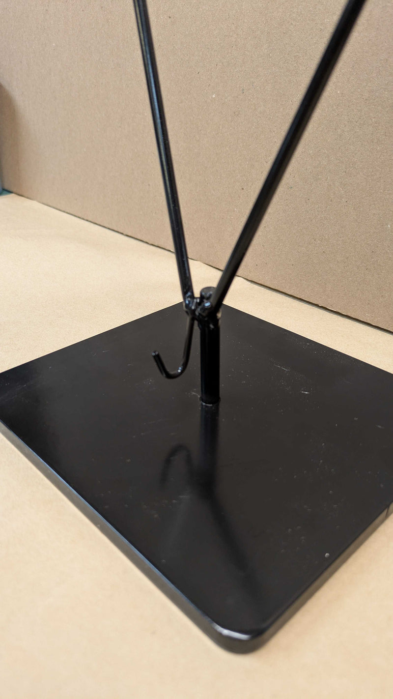 V-shaped Glass Display Stand 24cm
