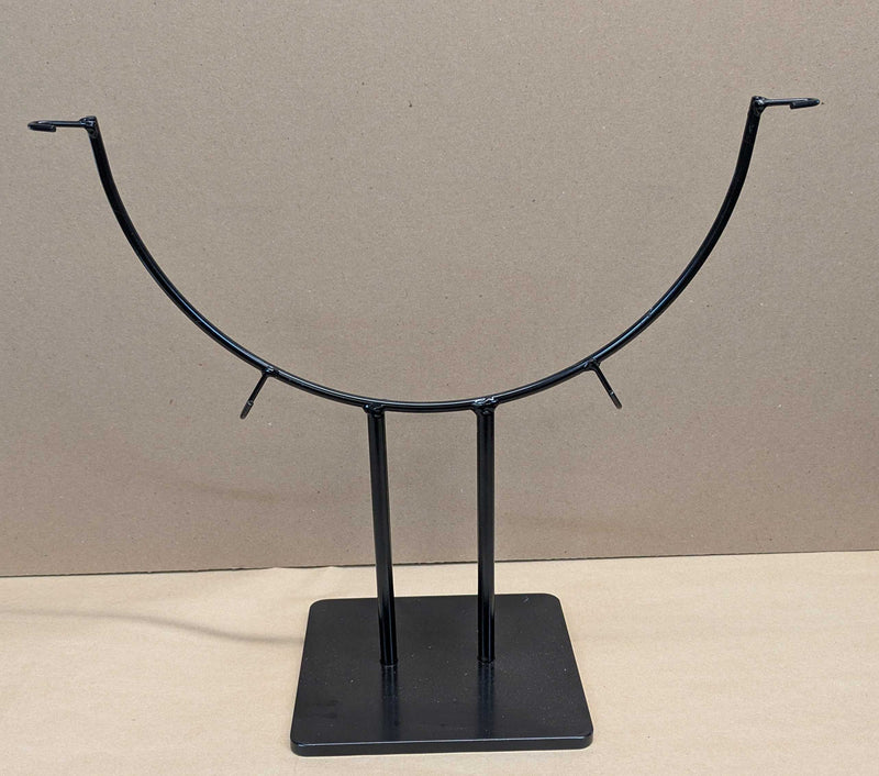 Medium Round Glass Display Stand 34cm