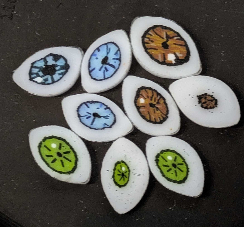 Eyes - XL Millefiori Murrine COE090