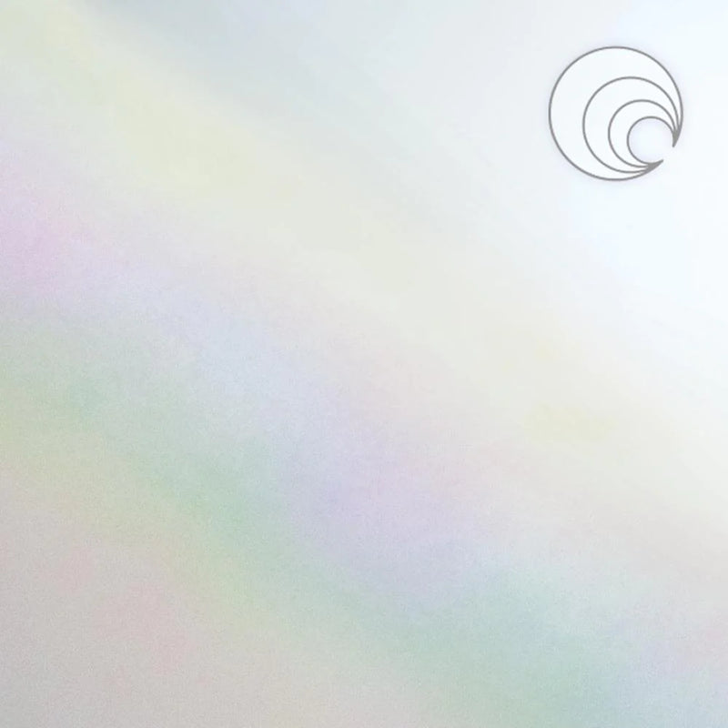 Icicle Clear Iridise Transparent Oceanside Sheet 100S-ICE-F-IR