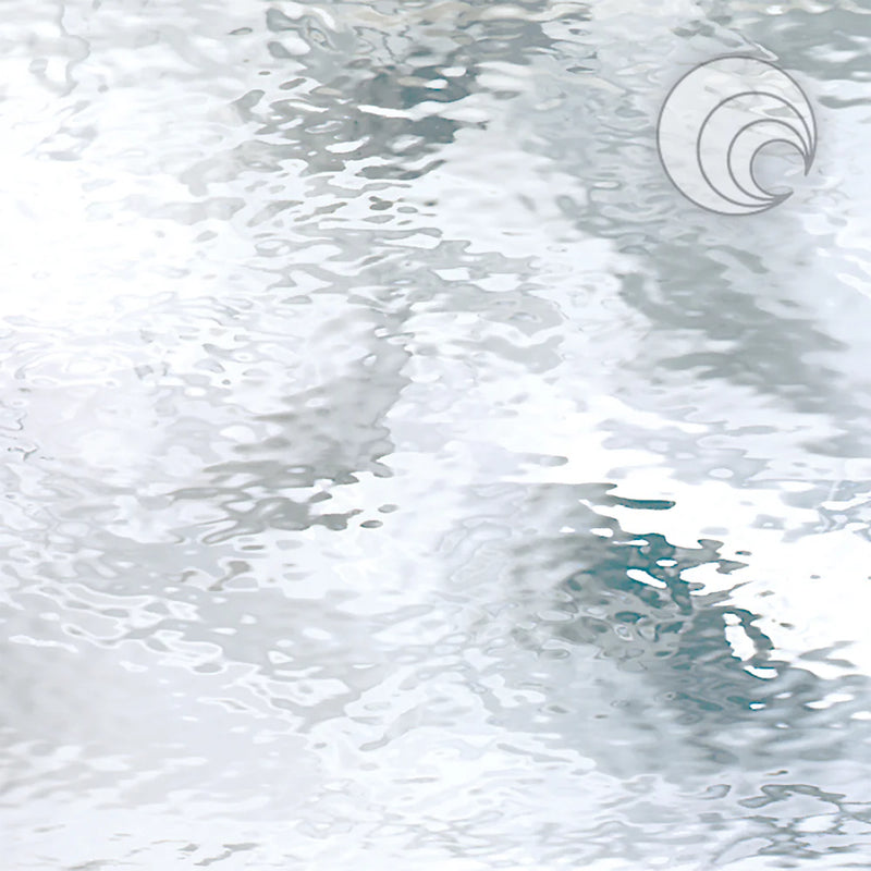 Clear Waterglass Transparent Oceanside Sheet 100W-F