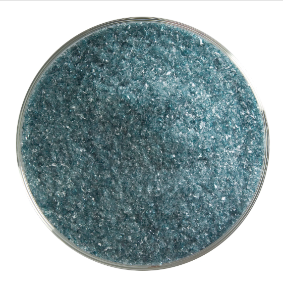 Aquamarine Blue Transparent Bullseye Fine Frit 1108