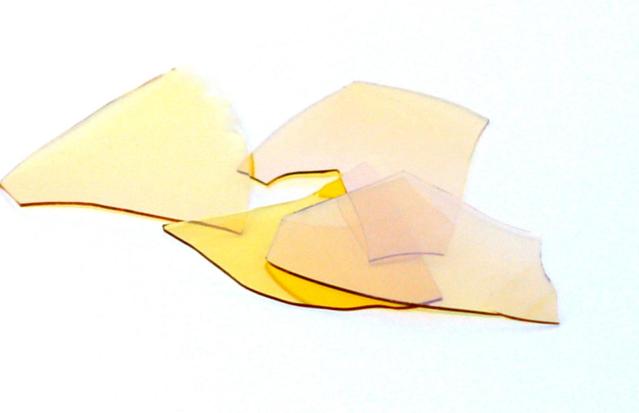Iris Amber Transparent Reichenbach 096 Frit RW191
