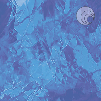 Light Blue Artique Transparent Oceanside Sheet 132A-F