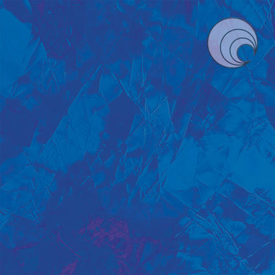 Dark Blue Artique Transparent Oceanside Sheet 136A-F