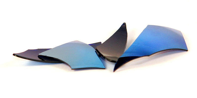 Iris Dark Blue Transparent Reichenbach 096 Frit RW144