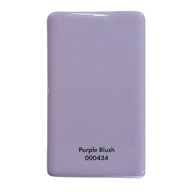 Purple Blush Opaque Bullseye Sheet 434 3MM