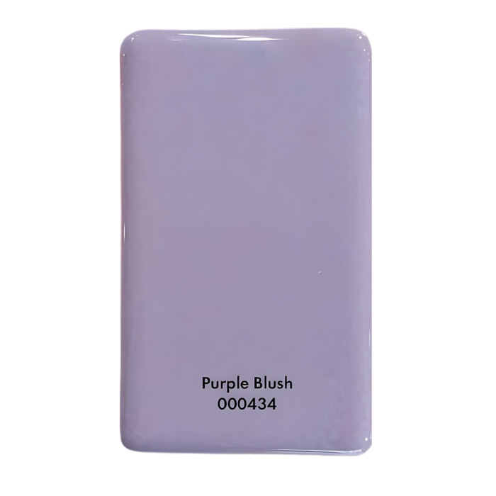 Purple Blush Opaque Bullseye Sheet 434 3MM