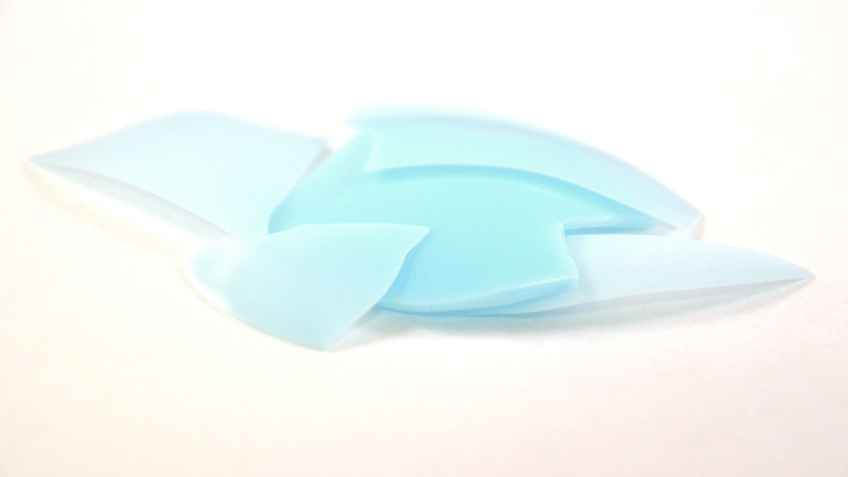 Sky Blue Opaque Reichenbach 096 Rod RW304