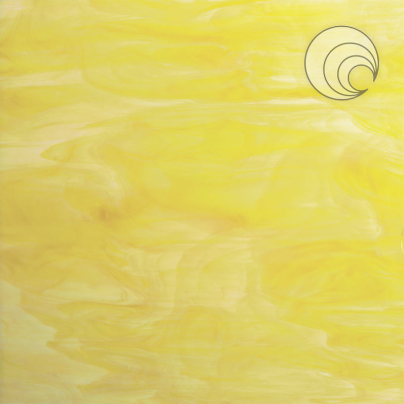 White, Yellow Opaque Smooth Fusible Oceanside Sheet 365-1S-F