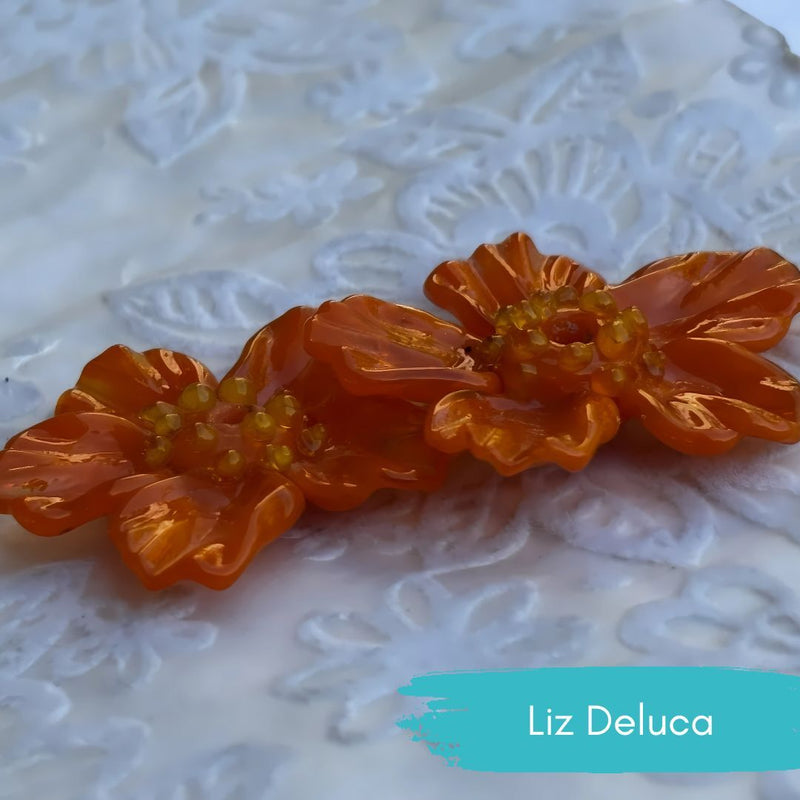 Orange Opaque Reichenbach 104 Rod L6214