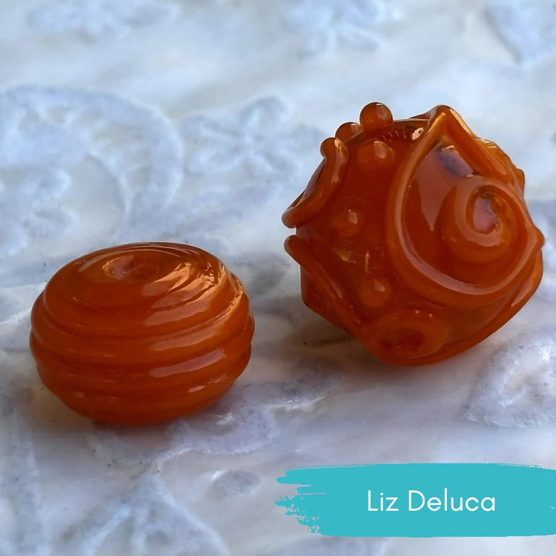 Orange Opaque Reichenbach 104 Rod L6214