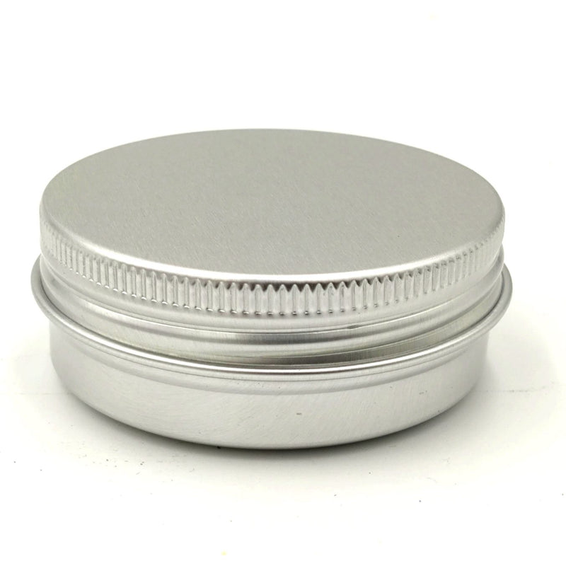 Aluminum Tin Jar and Screw Cap 60x28mm