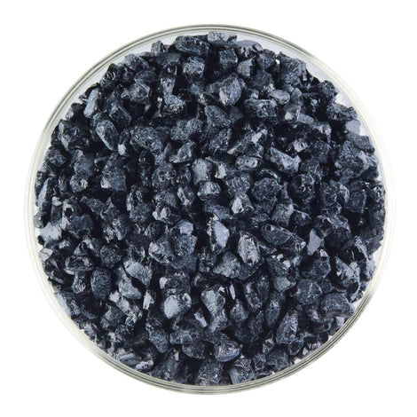 Aventurine Blue Transparent Bullseye Coarse Frit 1140