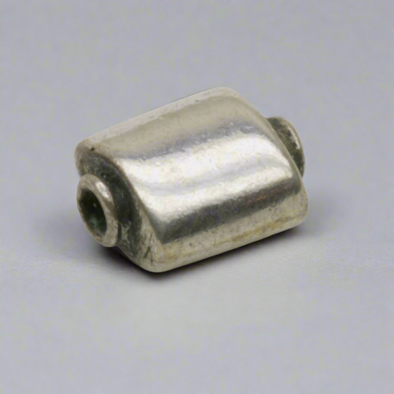 Hip Flask Shaped Bead Sterling Silver