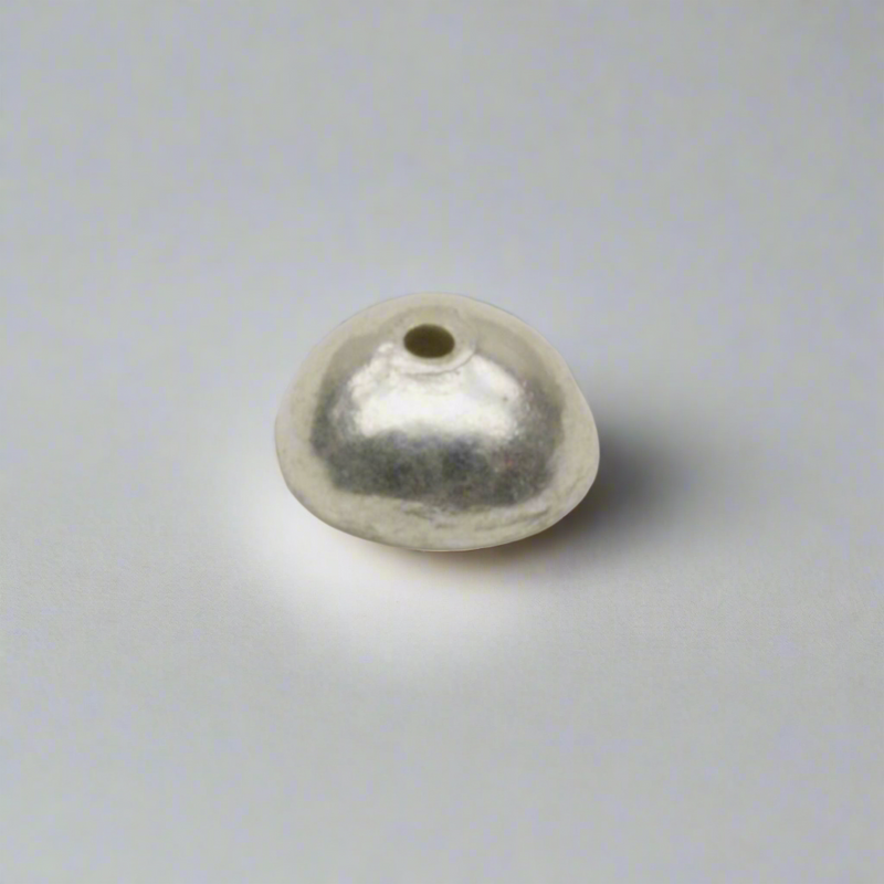 Half Cut Bead Sterling Silver