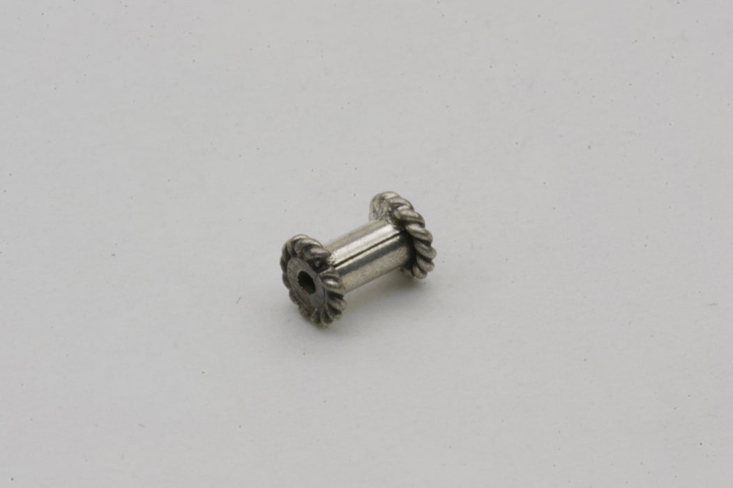 Dumbbell Bead Sterling Silver