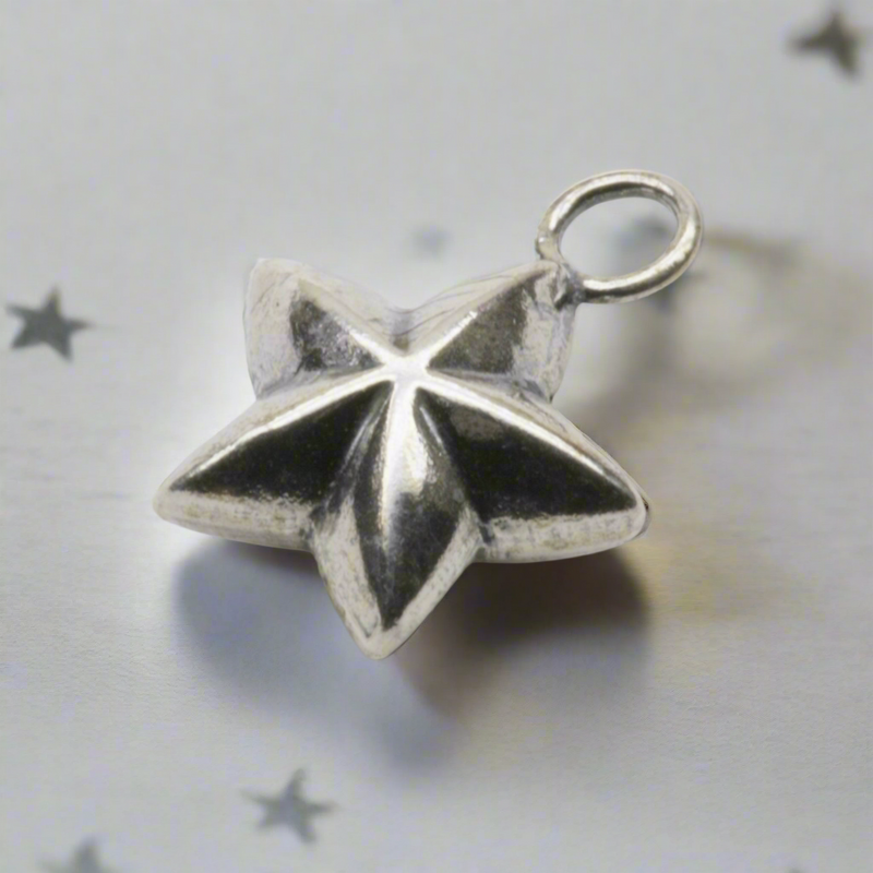Starlight Dangle Charm Sterling Silver