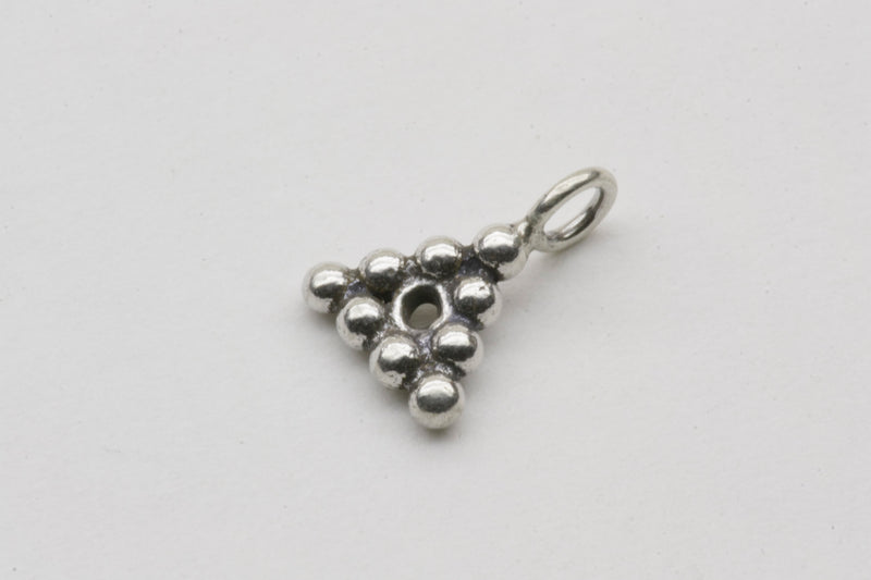 Triangle Dangle Charm Sterling Silver