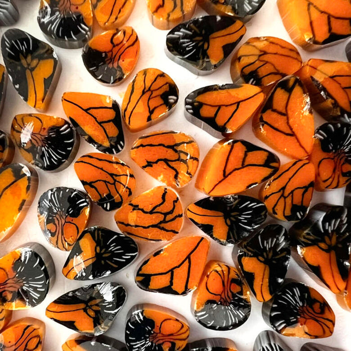 Monarch Butterfly Millefiori Murrine COE090