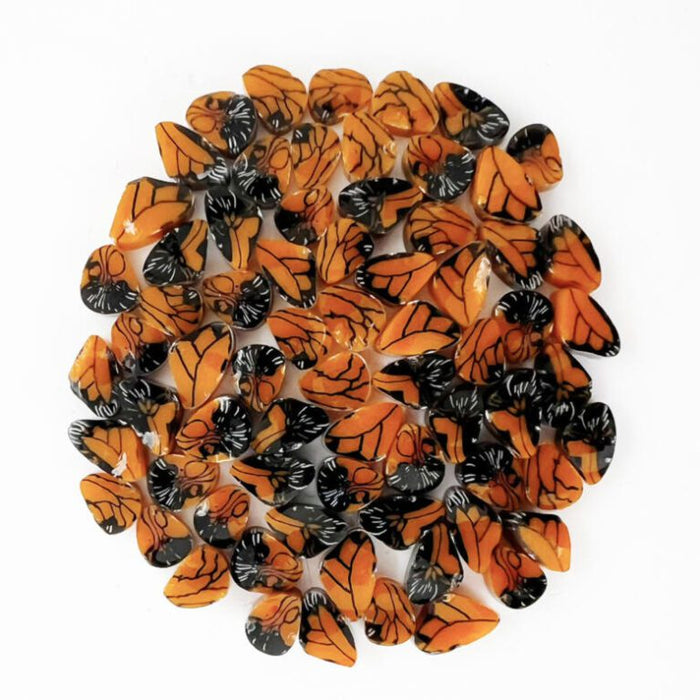 Monarch Butterfly Millefiori Murrine COE090
