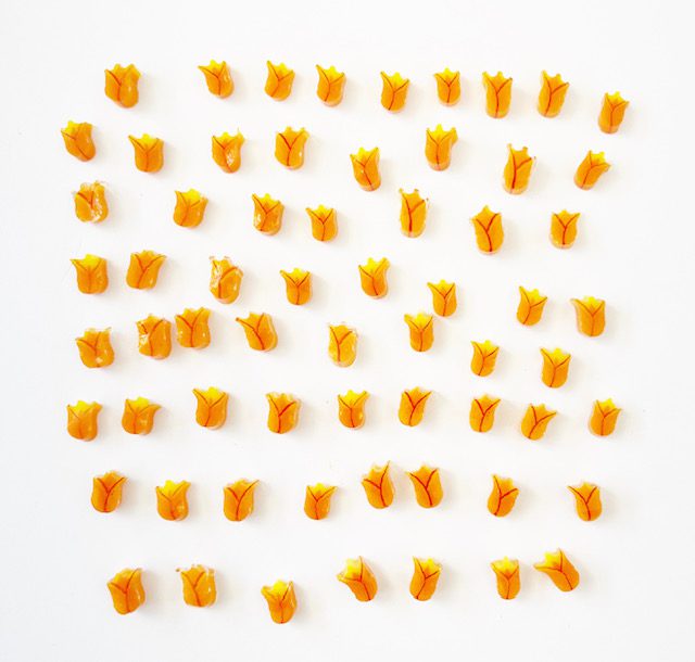 Calypso Tulip - Flowers Millefiori Murrine COE090