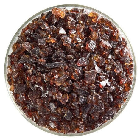 Carnelian Striker Transparent Bullseye Coarse Frit 1321