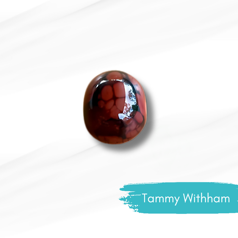 Scarlet Brown Opaque Reichenbach 104 Rod L7206